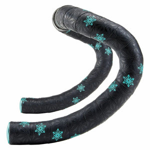 Ruban de cintre Supacaz - Super Sticky Kush Galaxy Celeste Stars + Bouchons 