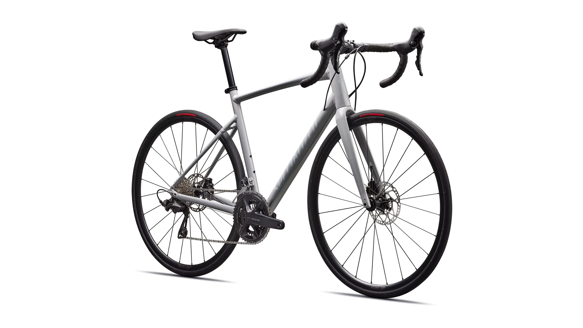 Vélo Specialized Allez E5 Comp Dolomite Metallic/Dove Grey