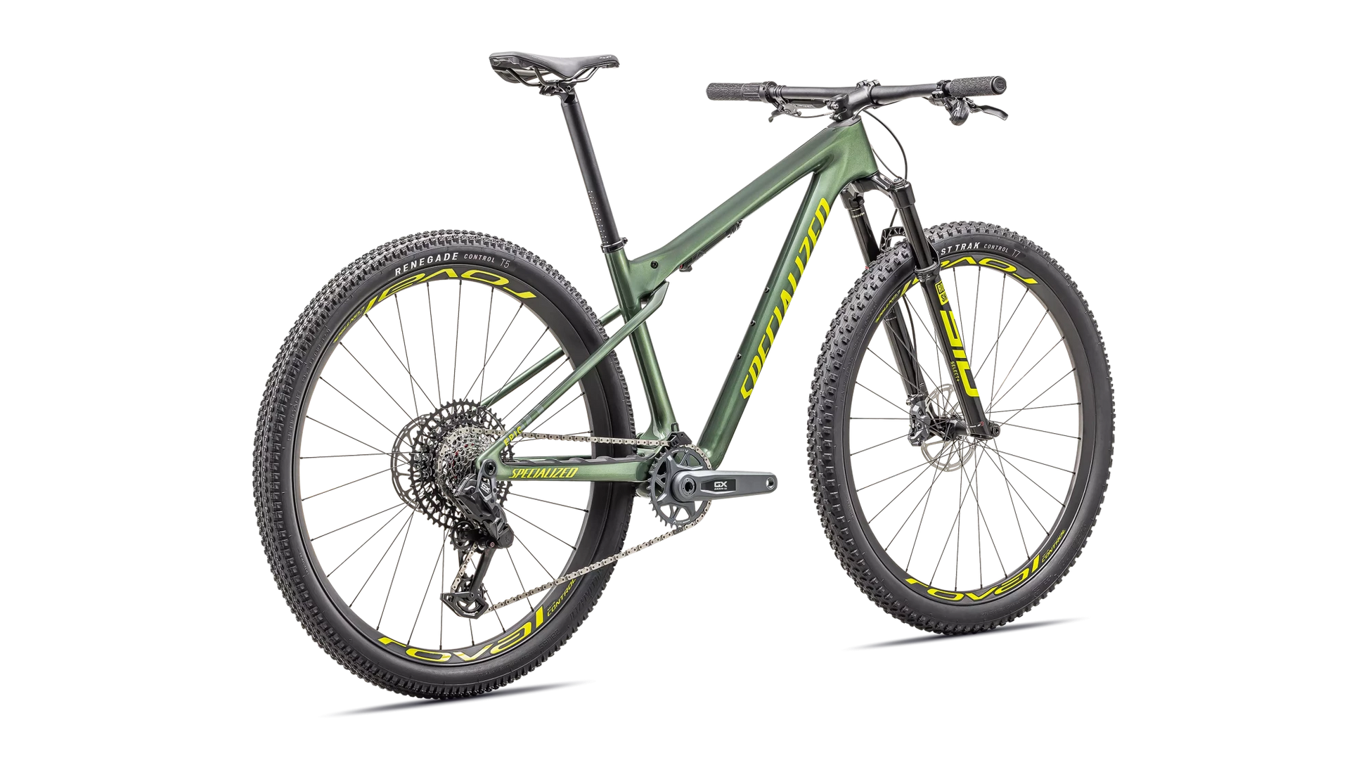 Vélo Specialized Epic Wc Expert Gloss Cypress Metallic/Ion Metallic