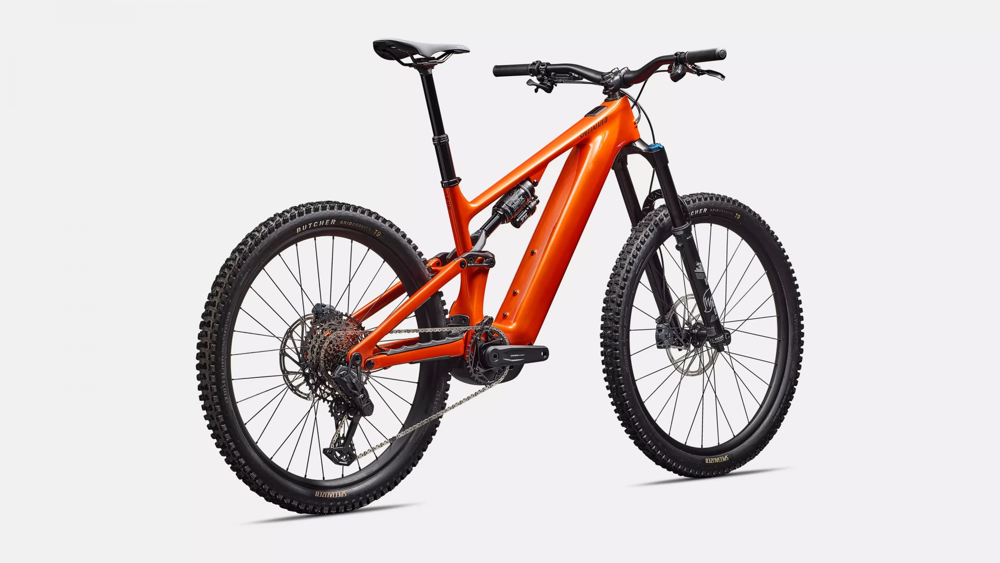Vélo Specialized Levo Comp Carbon G4 Nb Gloss Orange Tint Over Silver Dust/Dark Navy