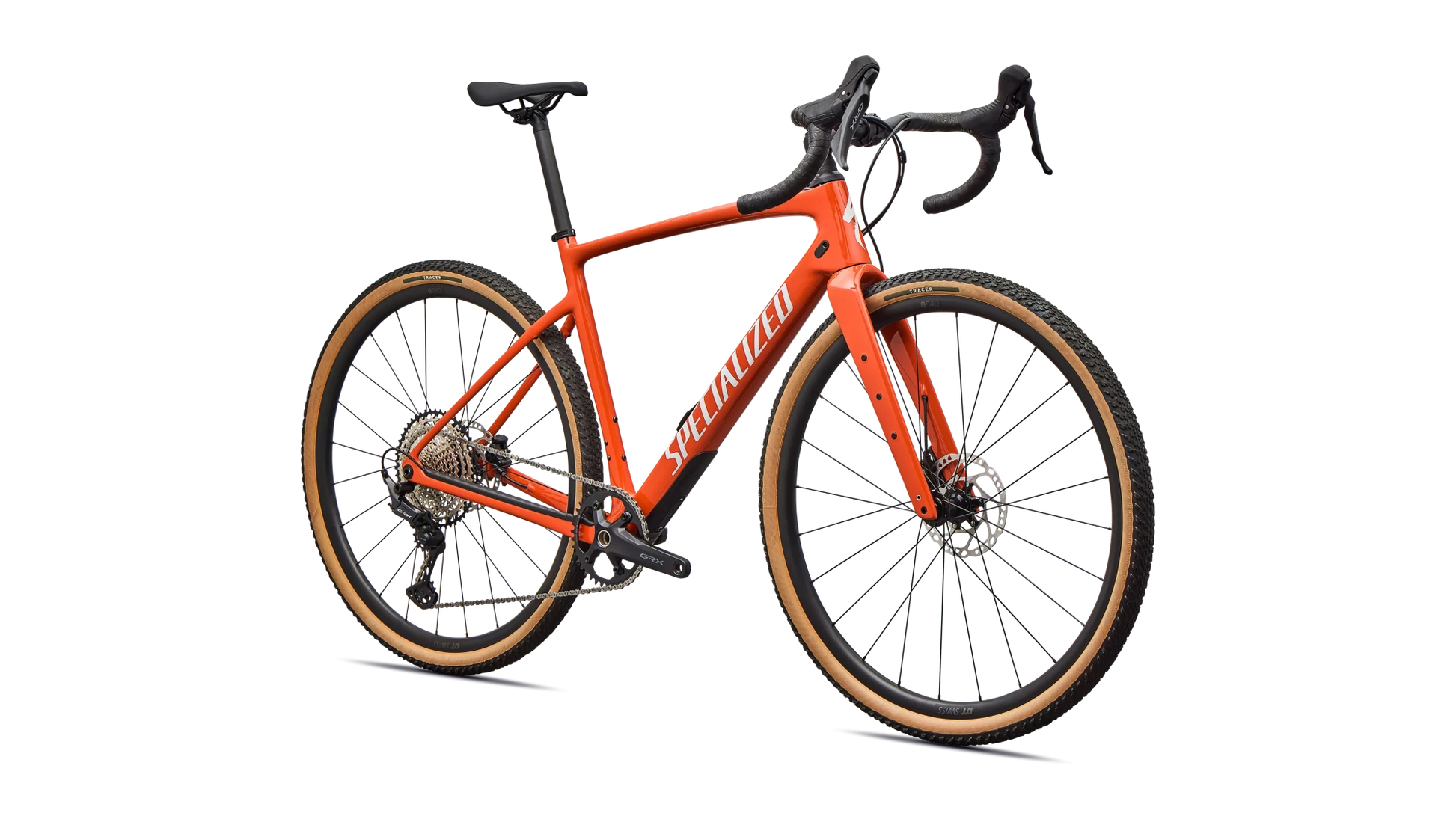 Vélo Specialized Diverge Sport Deep Orange/Dune White