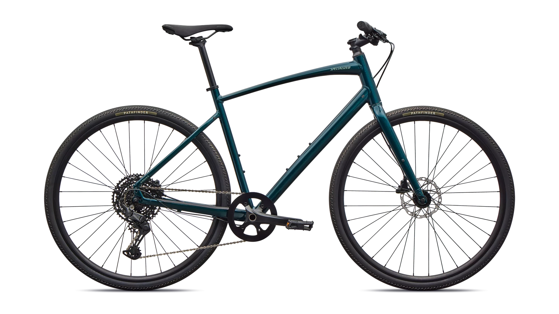 Vélo Specialized Sirrus X 3.0 Gloss Emerald Metallic/Fjord Metallic Frost Reflective