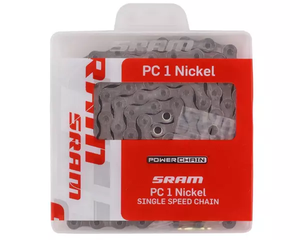 SRAM Chaîne PC1 114m, nickelée, BMX