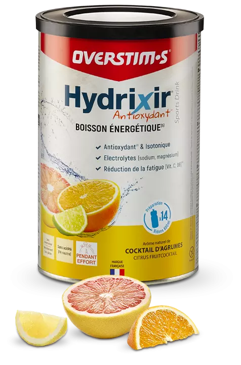 Hydrixir Antioxydant Pot 600g Cocktail D'agrumes OVERSTIMS