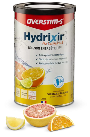 Hydrixir Antioxydant Pot 600g Cocktail D'agrumes OVERSTIMS