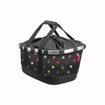 KlickFix BIKEBASKET GT pour Racktime à pois