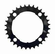 Plateau VTT acier Noir 104x32T X10 WB317