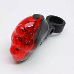 ECLAIRAGE VELO ARRIERE A PILE 5 DIODES