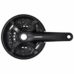 SHIMANO Pédalier 9v Noir FC-MT210-3 40/30/22D 170mm