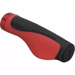 Poignées SPECIALIZED BG CONTOUR LOCKING GRIP Noir/Rouge L/XL