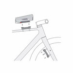 Adaptateur Duo Unifit extra plat pour cadre avec sangles KLICKFIX