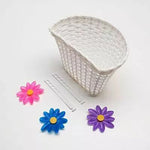 PANIER ENFANT BLANC FIXATION PAR SANGLE