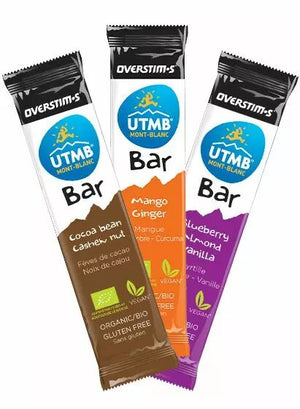 Barre énergétique UTMB Mangue-Gingembre-Curcuma OVERSTIMS