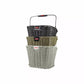 Panier Structura Retro Gris-pierre KLICKFIX
