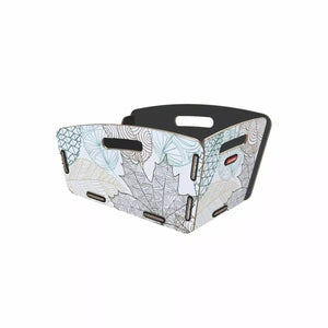 Panier AR arrondi RADKISTE 2 FIX Feuillage KLICKFIX