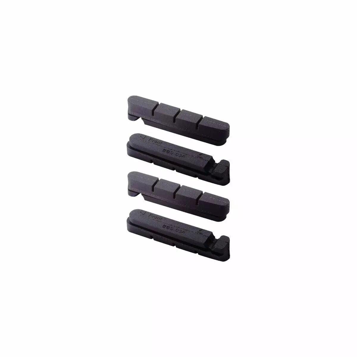 Cartouches de rempl. RoadStop type shi 1paire noir BBB