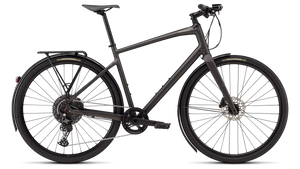 Vélo Specialized Sirrus X 4.0 Satin Metallic Obsidian/Desert Metallic Frost Reflective