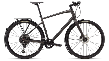 Vélo Specialized Sirrus X 4.0 Satin Metallic Obsidian/Desert Metallic Frost Reflective