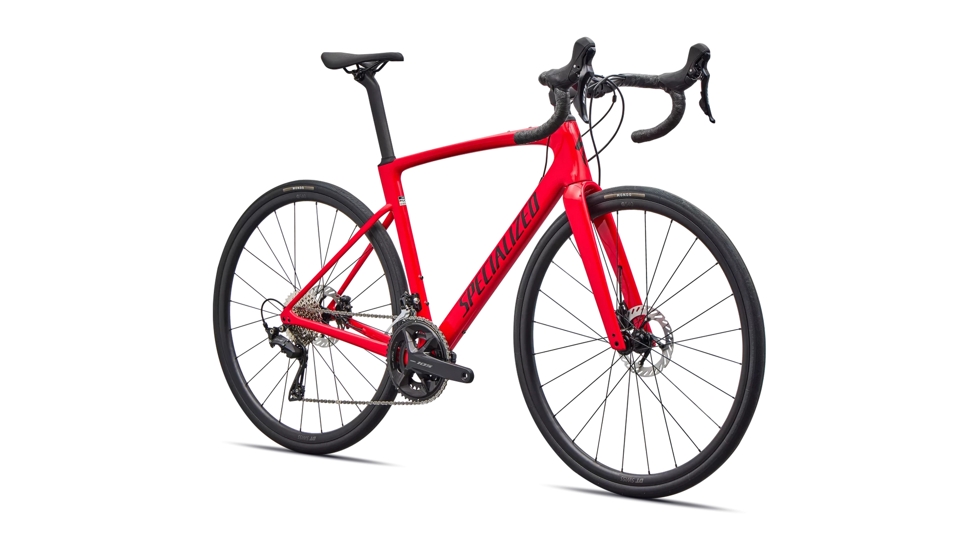 Vélo Specialized Roubaix Sport Gloss Vivid Red/Obsidian