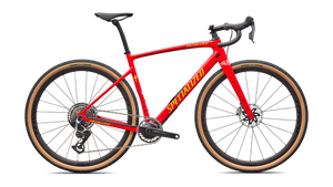 Vélo Specialized Diverge Pro Ltd Gloss Flow Red Yellow Ltd