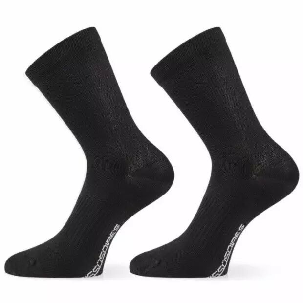 Chaussettes Assosoires Essence ASSOS Noires (Pack de 2 paires)