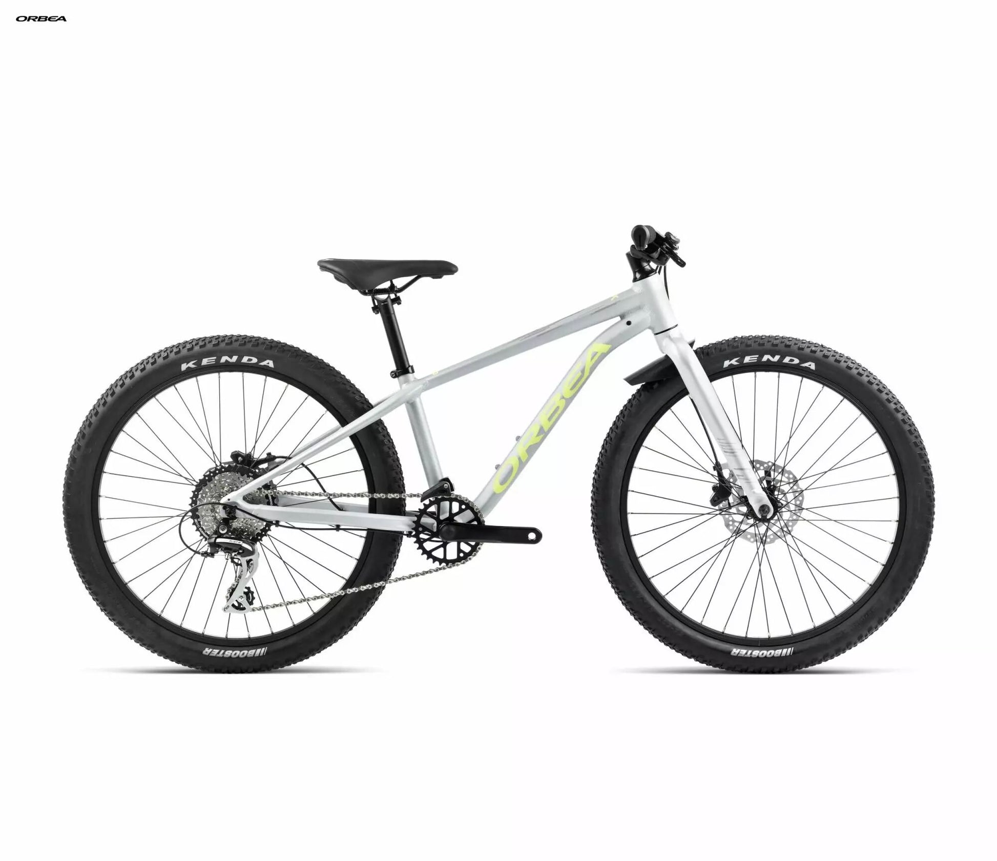 Vélo enfant Orbea MX 24 Team Disc 2024 Argent/Jaune