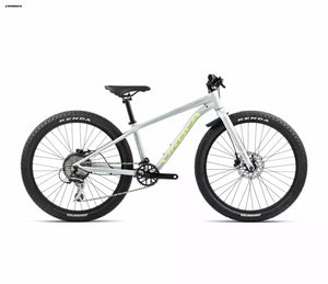 Vélo enfant Orbea MX 24 Team Disc 2024 Argent/Jaune