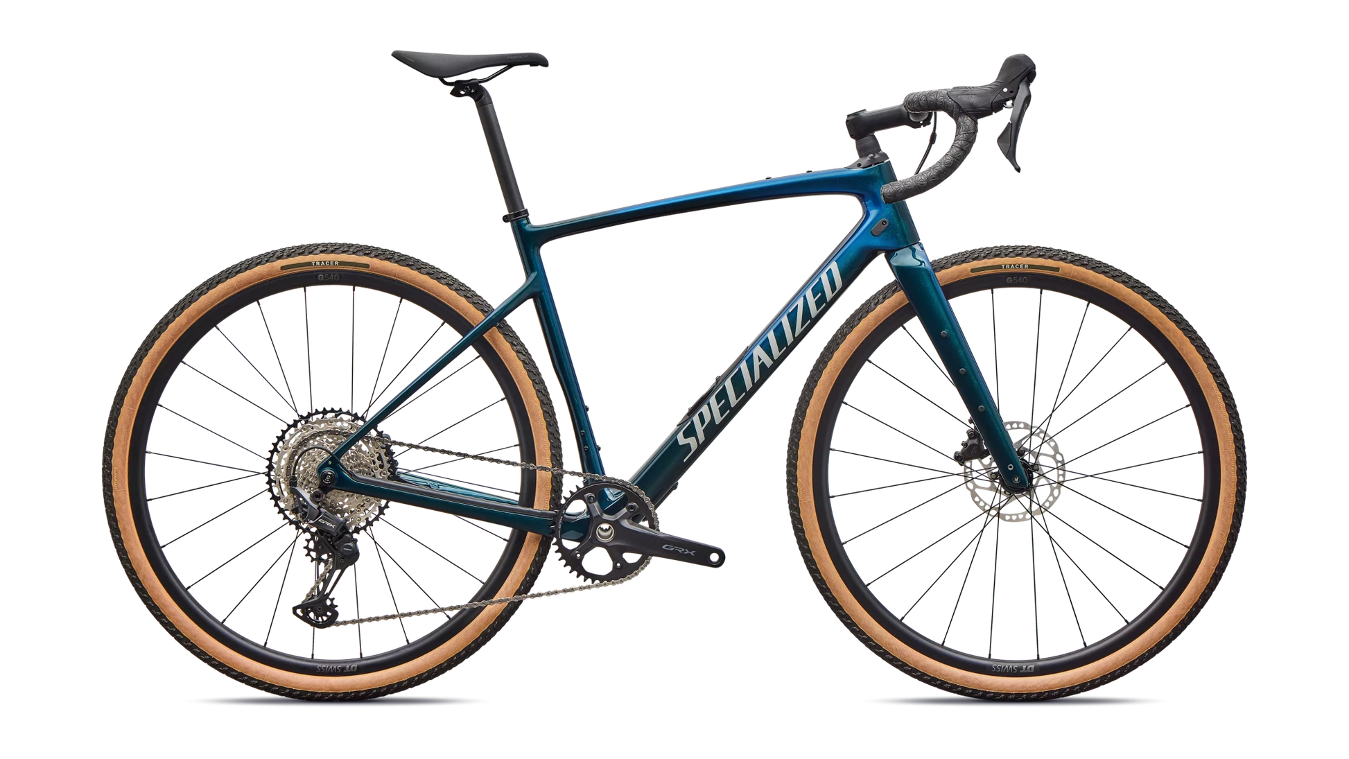 Vélo Specialized Diverge Sport Emerald Metallic/Silver Dust