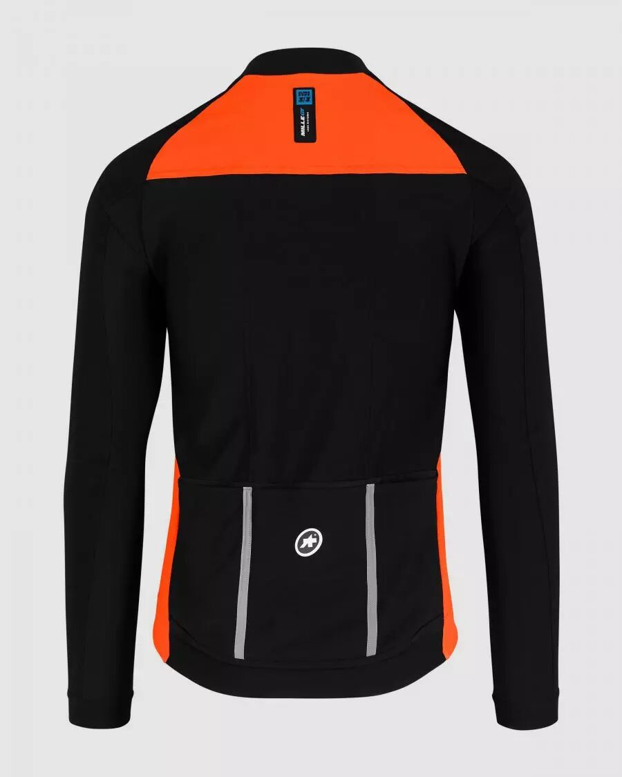 Veste ASSOS MILLE GT Winter Evo Orange/Noir