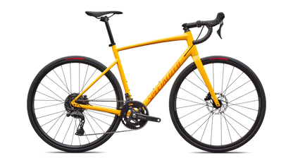 Vélo Specialized Allez E5 California Sunshine/Orange Zest