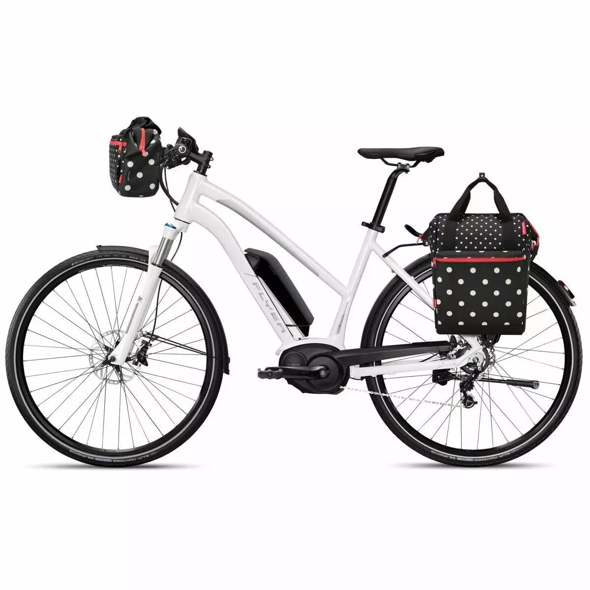 Sacoche Roomy Mixed dots KLICKFIX