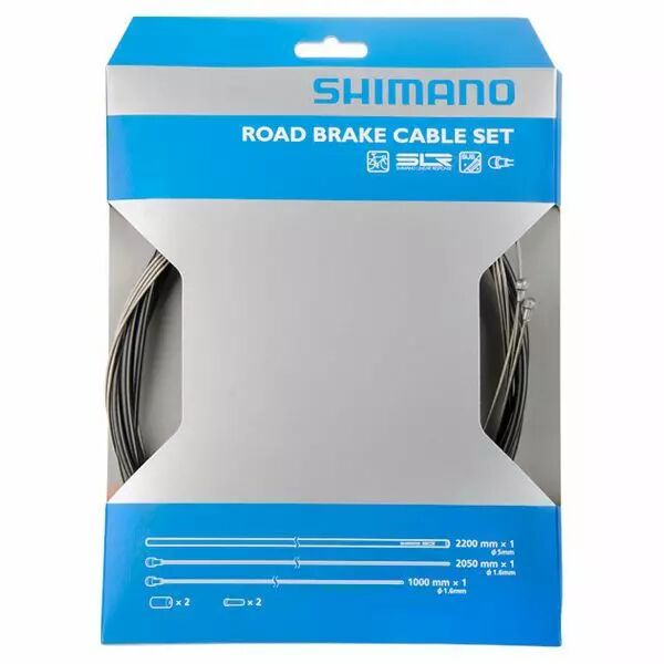 SHIMANO Kit Cables Gaines De Frein SUS Road NOIR