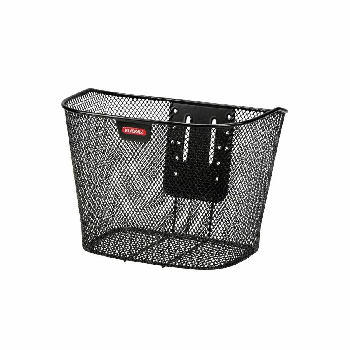 Panier Uni noir + fixation fixe KLICKFIX