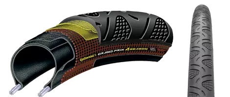 PNEU CONTINENTAL GRAND PRIX 4 SEASON 700x23 NOIR
