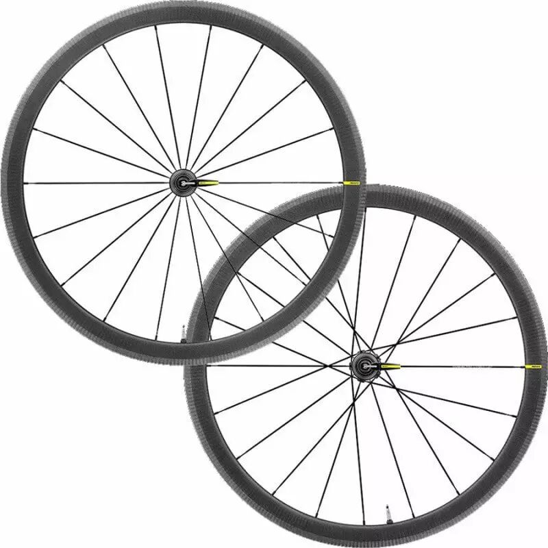 Paire De Roues Mavic Cosmic Pro Carbon UST Black livrées sans pneus