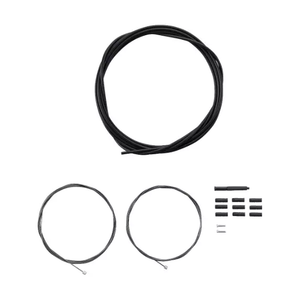 SHIMANO Kit Cables Gaines Derailleurs Noir Optislik