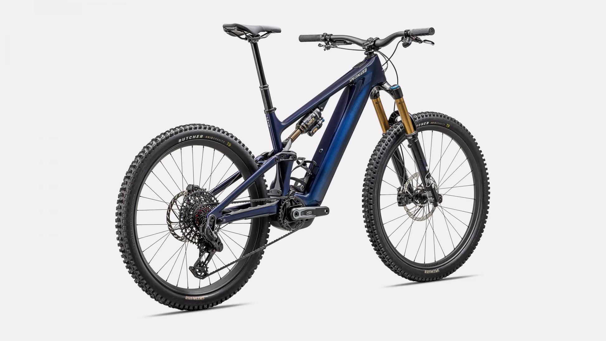 Vélo Specialized Levo Pro Carbon G4 Nb Gloss Blue Onyx/Dark Navy/Birch