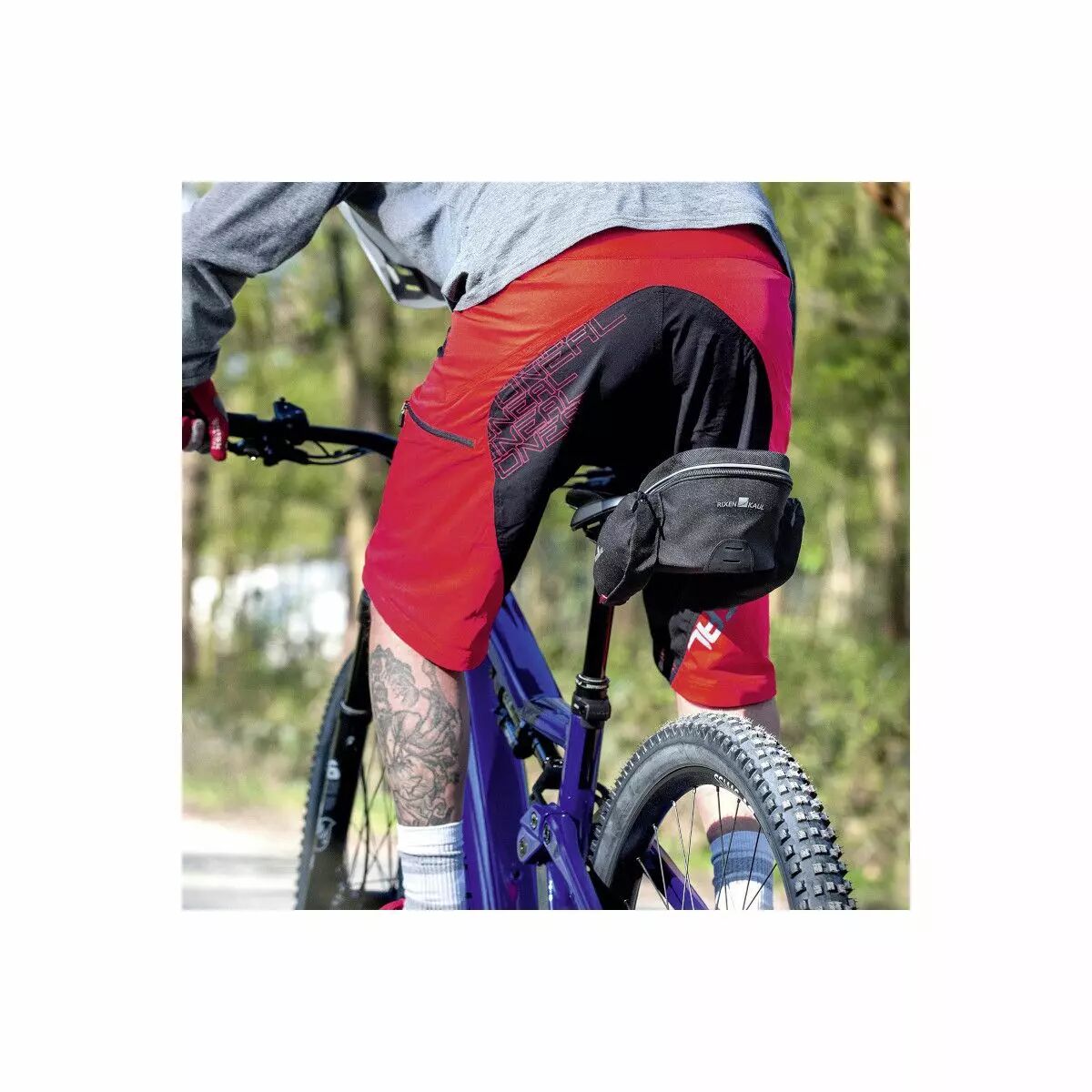 Sacoche de selle contour Evo avec adaptateur selle ajustable KLICKFIX