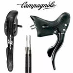 CAMPAGNOLO poignées Ergopower ATHENA TRIPLE Power Shift Carbon 11s - BLACK option