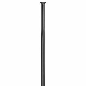 Rayons inox. pour bicyclettes DT Aero comp straight pull BLACK 2.0/1.25 x 275 2.3mm large