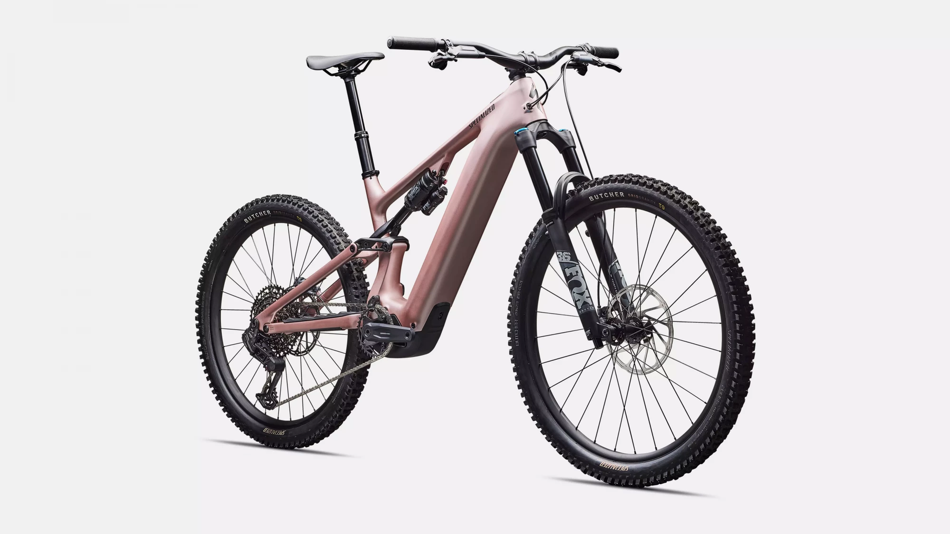 Vélo Specialized Levo Comp Carbon G4 Nb  Satin Champagne/Metallic Obsidian