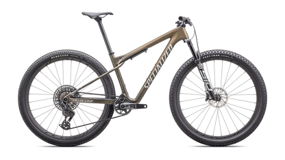 Vélo Specialized Epic Wc Pro Satin Burnt Gold Metallic/Liquid Metal