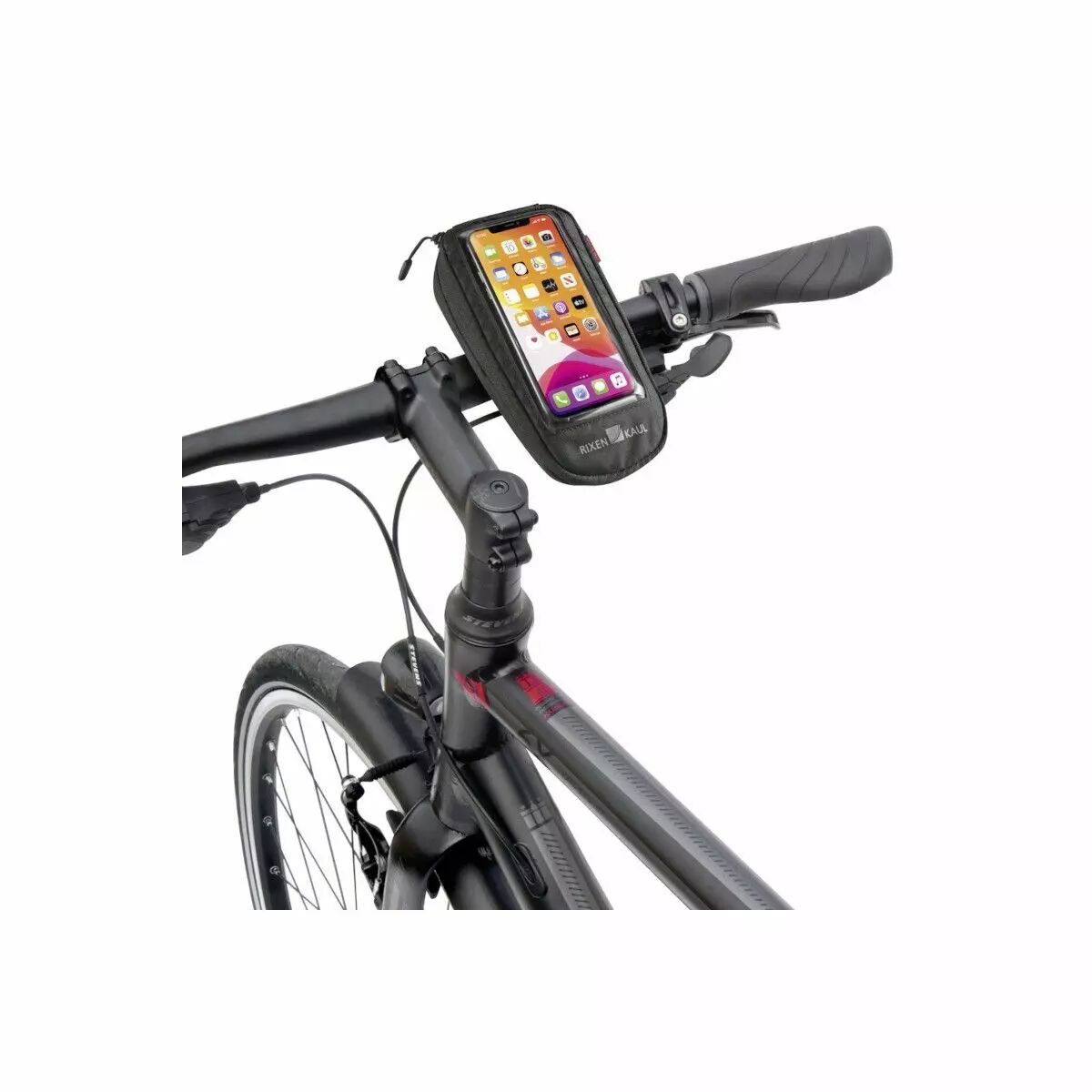 Phonebag comfort M Noir KLICKFIX