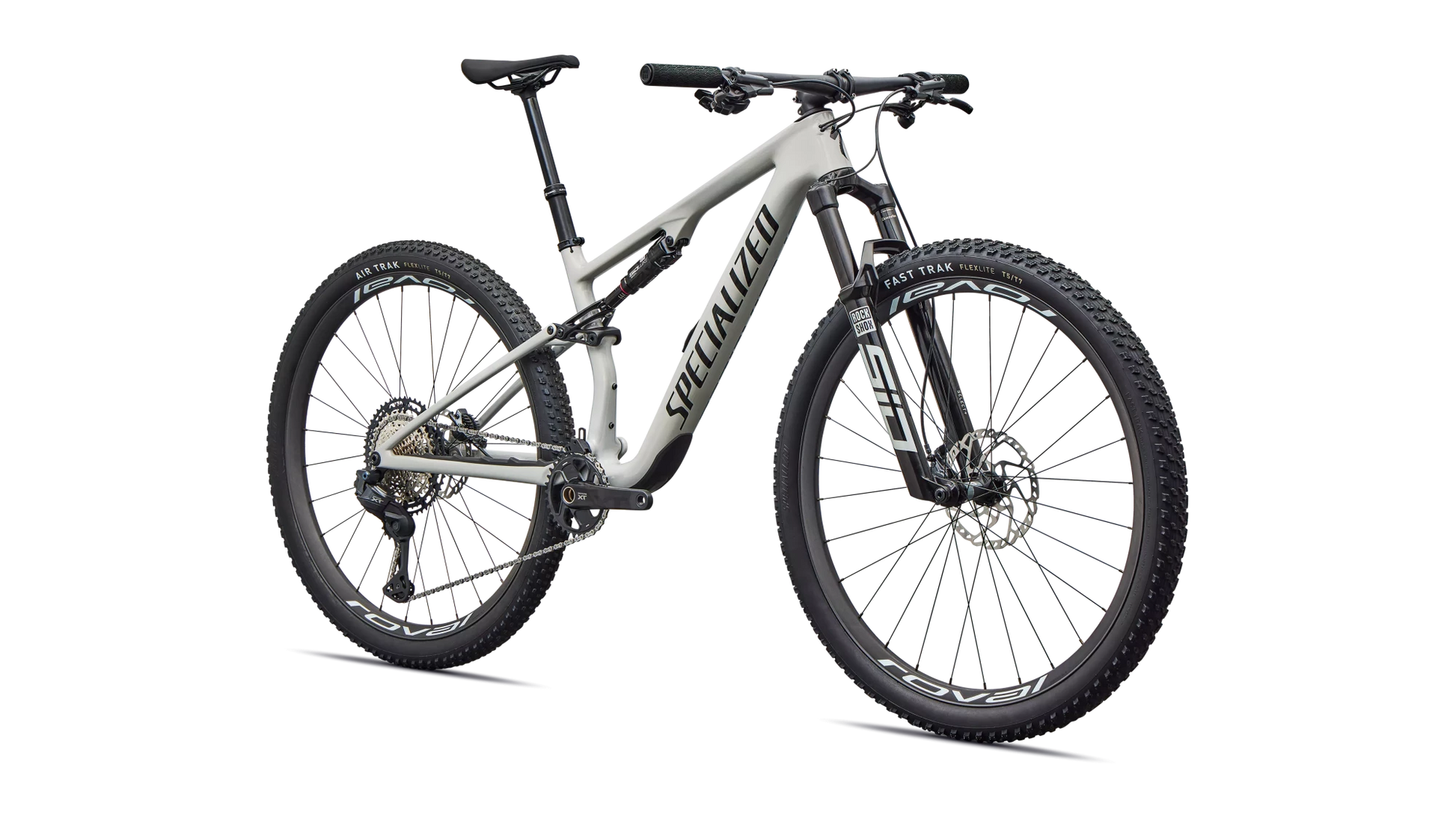 Vélo Specialized Epic 8 Expert Di2 Gloss Dolomite Metallic/Obsidian