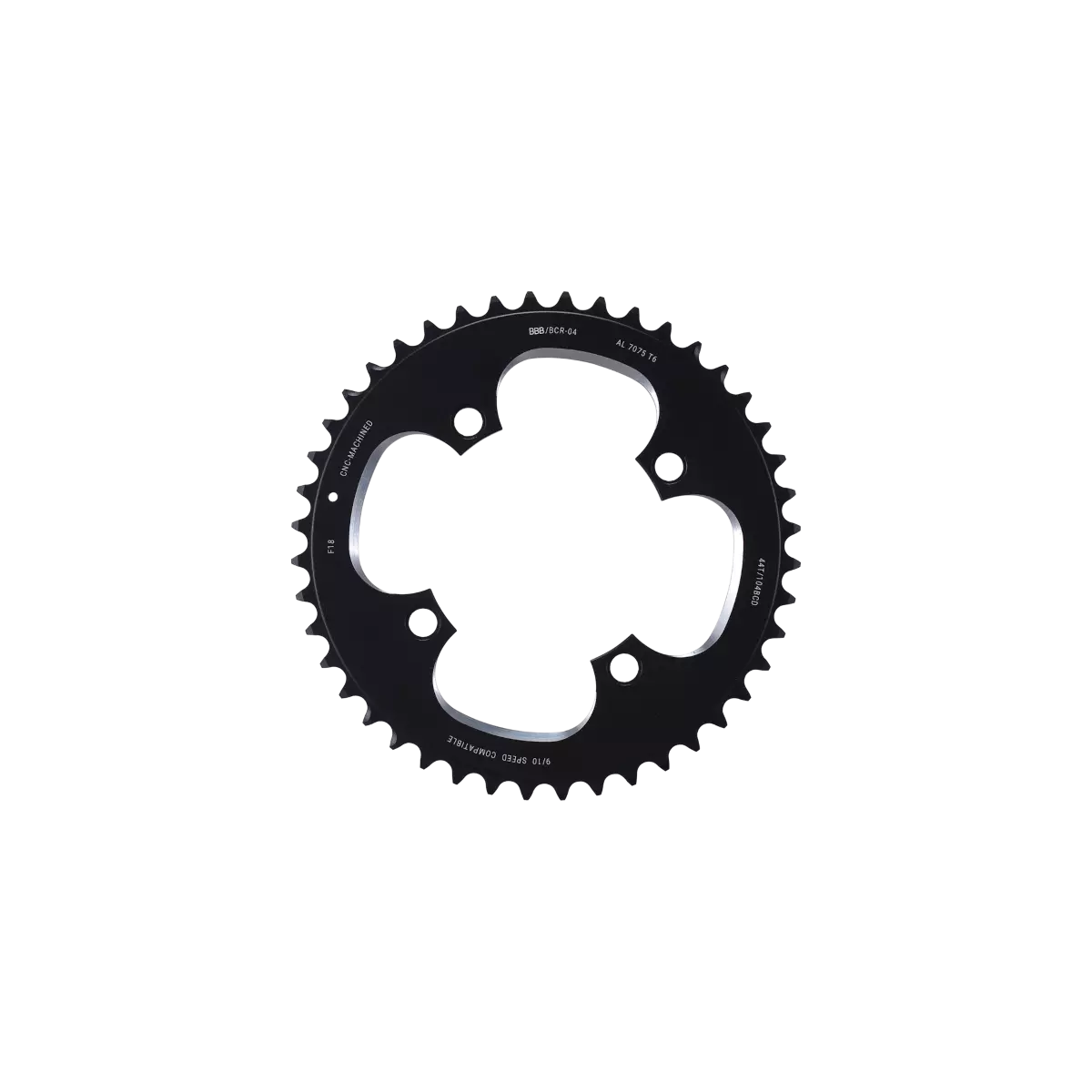 Plateau VTT RoundAbout 4 branches 42, 44 ou 46 dents BBB