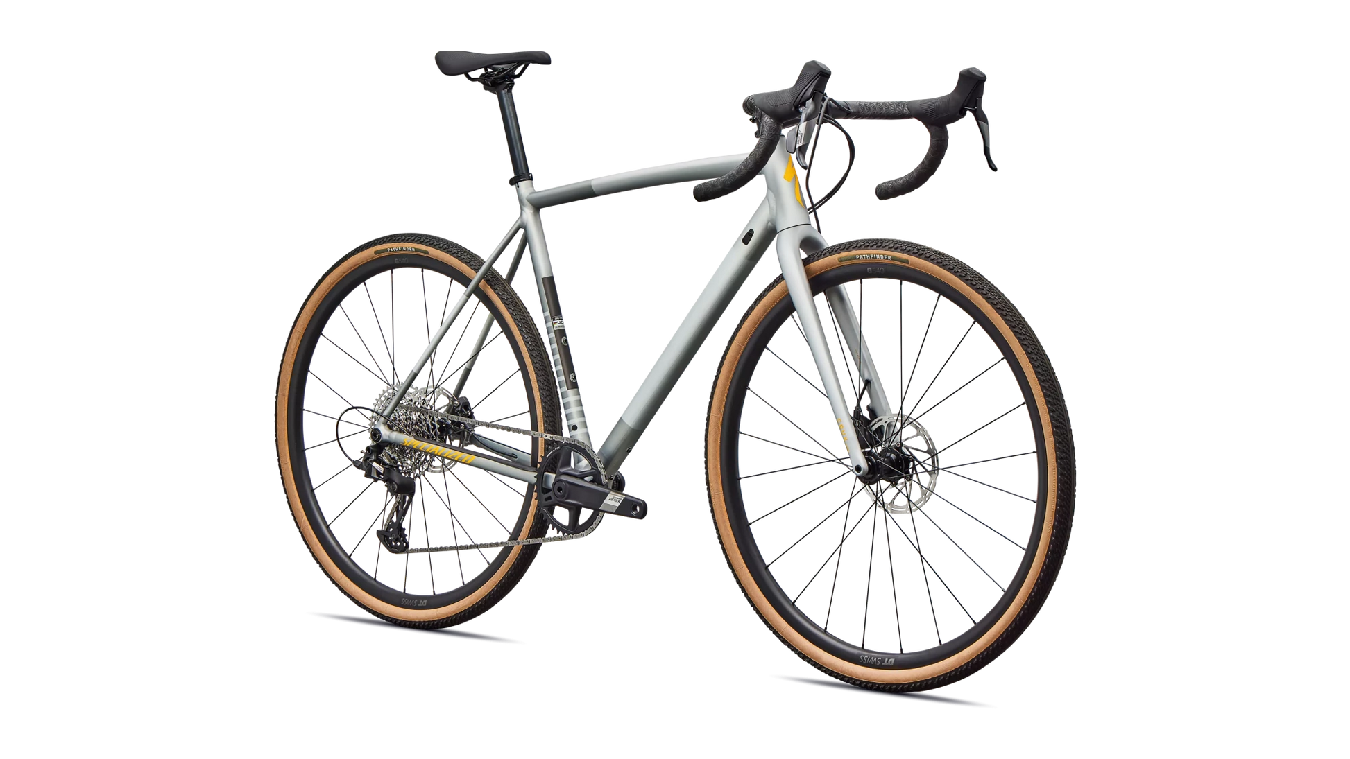 Vélo Specialized Crux Dsw Comp Shadow Silver/California Sunshine