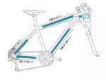 Protection AutoCollante CLEAR PROTECT Pack Velo XL Brillant special Vtt descente