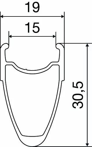 Mavic Ellipse Roue Arrière