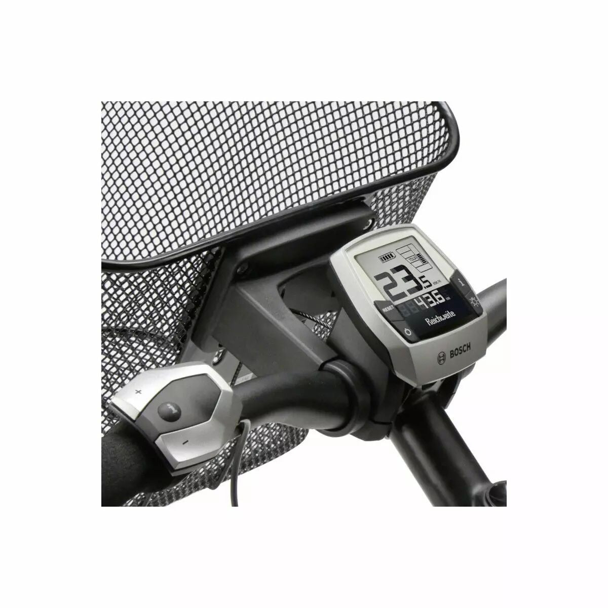 Panier Uni noir + fixation fixe VAE KLICKFIX