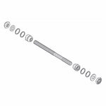 SHIMANO Axe Arrière CompletFH-M475